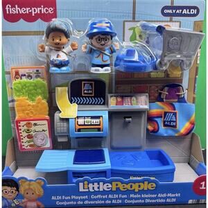 New Fisher-Price Little People Aldi Fun Grocery Store 2026